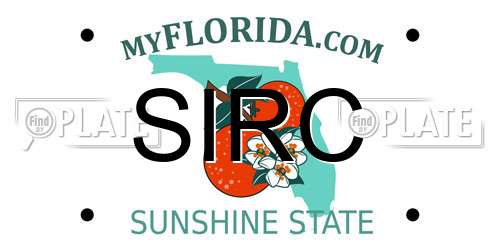SIRC Florida License Plate