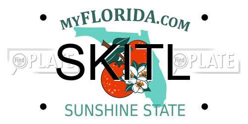 SKITL Florida License Plate