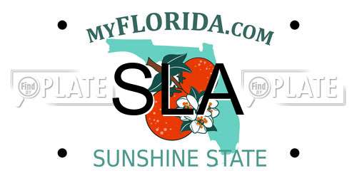 SLA Florida License Plate