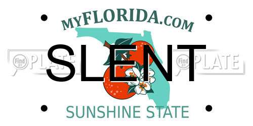 SLENT Florida License Plate