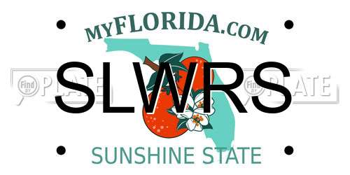 SLWRS Florida License Plate