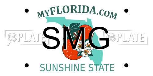 SMG Florida License Plate