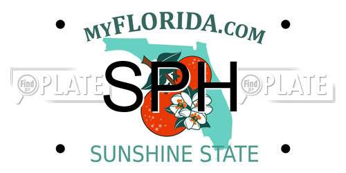 SPH Florida License Plate