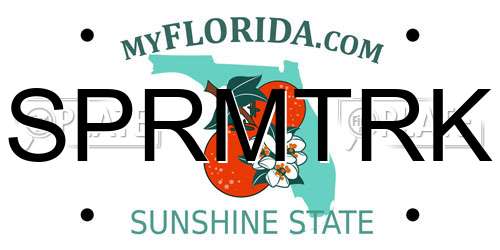 SPRMTRK Florida License Plate