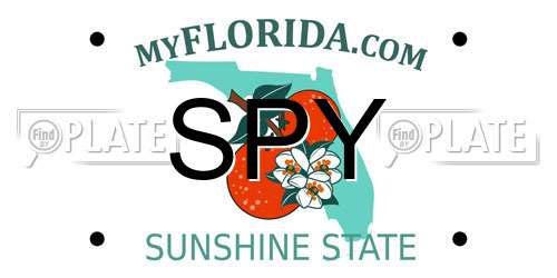 SPY Florida License Plate