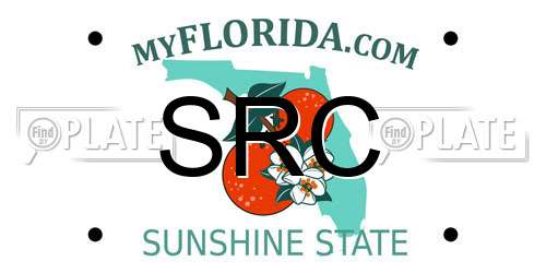 SRC Florida License Plate