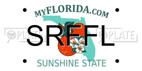 SRFFL Florida License Plate