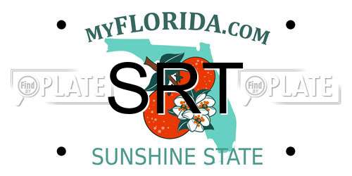 SRT Florida License Plate