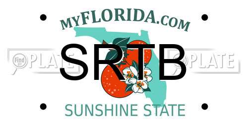 SRTB Florida License Plate