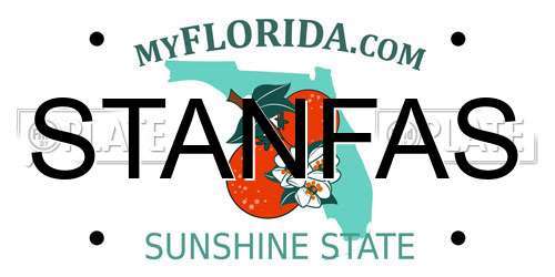 STANFAS Florida License Plate