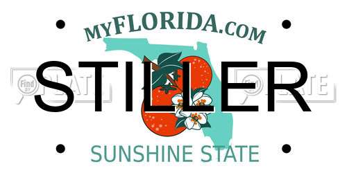 STILLER Florida License Plate