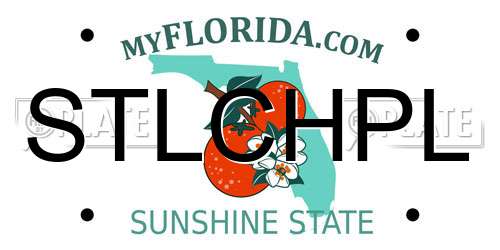 STLCHPL Florida License Plate