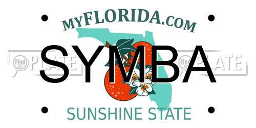 SYMBA Florida License Plate
