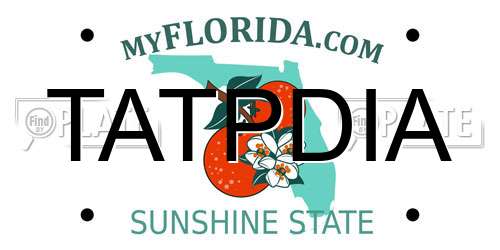 TATPDIA Florida License Plate