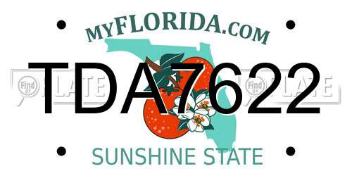 TDA7622 Florida License Plate