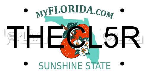THECL5R Florida License Plate