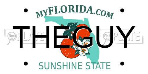 THEGUY Florida License Plate