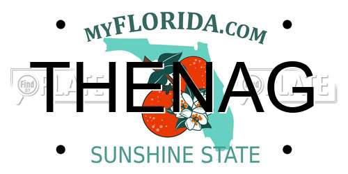 THENAG Florida License Plate