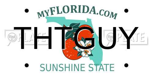 THTGUY Florida License Plate