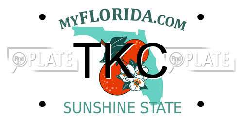 TKC Florida License Plate