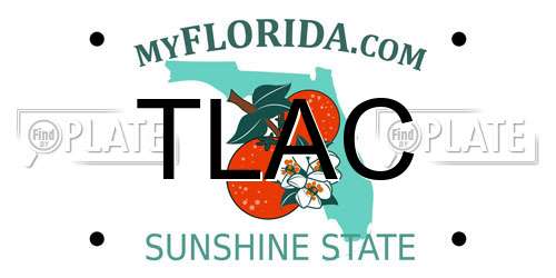 TLAC Florida License Plate