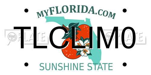 TLCLIM0 Florida License Plate
