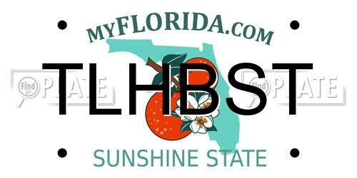TLHBST Florida License Plate