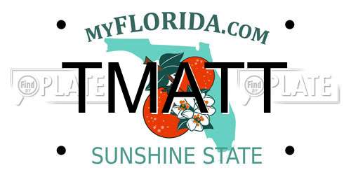 TMATT Florida License Plate