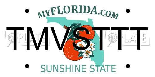 TMVSTTT Florida License Plate