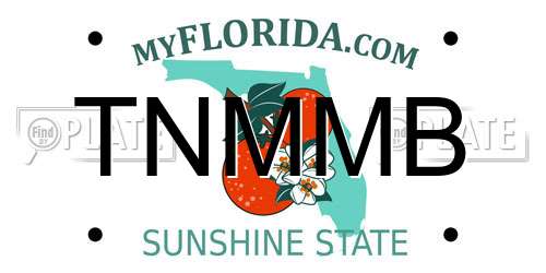 TNMMB Florida License Plate