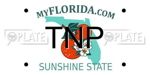 TNP Florida License Plate