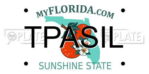 TPASIL Florida License Plate