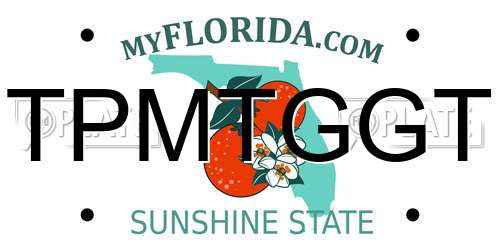 TPMTGGT Florida License Plate