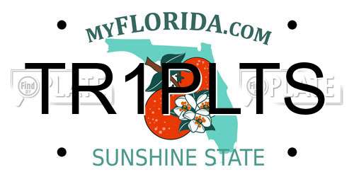 TR1PLTS Florida License Plate