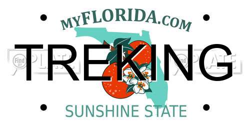 TREKING Florida License Plate