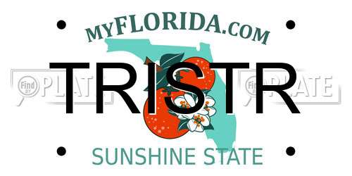 TRISTR Florida License Plate