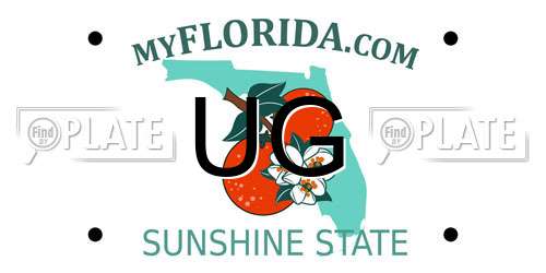 UG Florida License Plate