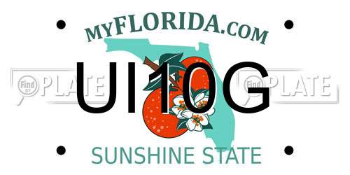 UI10G Florida License Plate