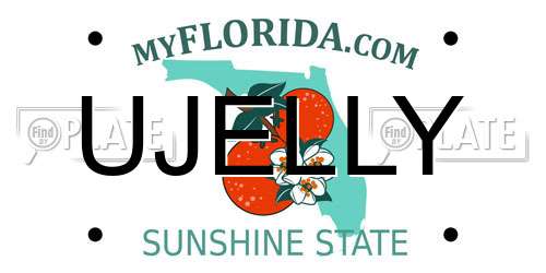 UJELLY Florida License Plate