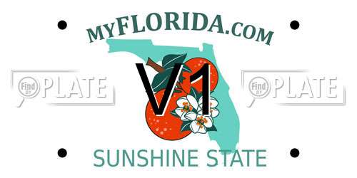 V1 Florida License Plate