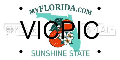 VICPIC Florida License Plate