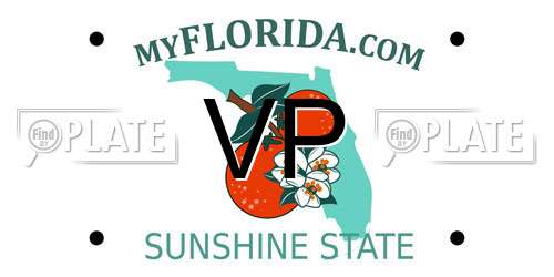 VP Florida License Plate