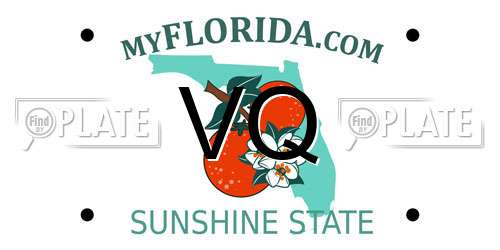 VQ Florida License Plate