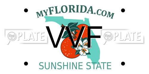 VVF Florida License Plate