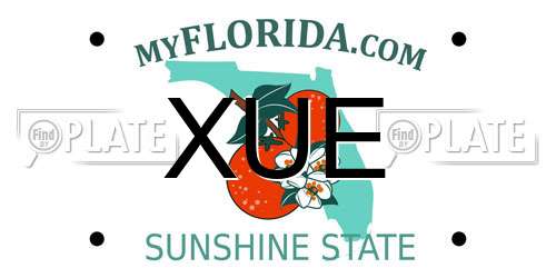 XUE Florida License Plate