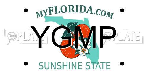 YGMP Florida License Plate