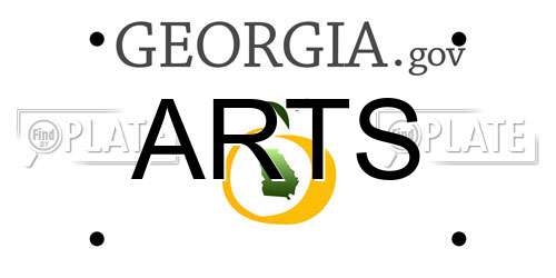 ARTS Georgia License Plate