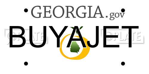 BUYAJET Georgia License Plate