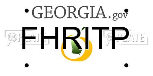 FHRITP Georgia License Plate
