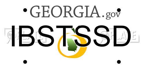 IBSTSSD Georgia License Plate